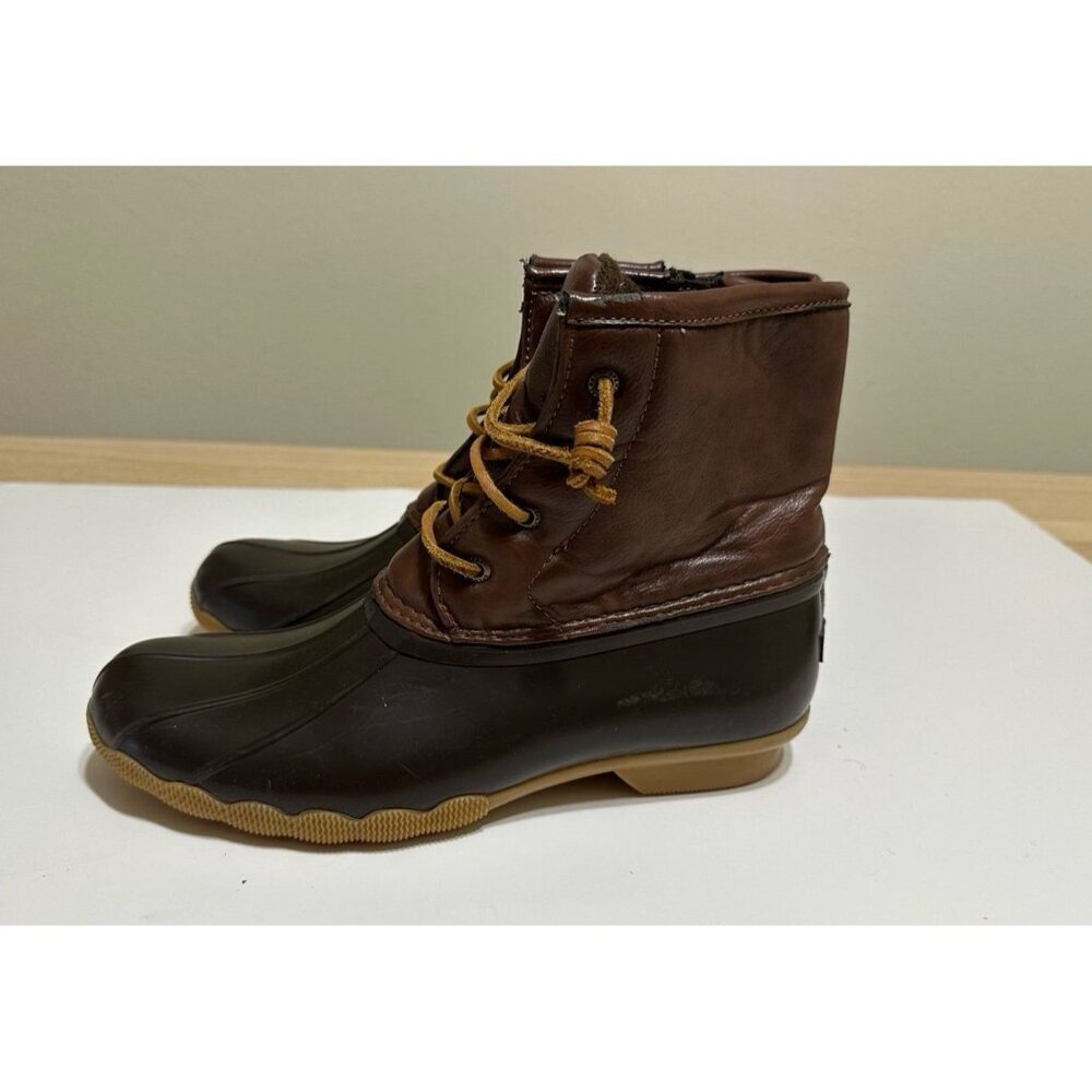 Sperry Top-Sider Youth Saltwater Duck Boots Size 6.0 - Picture 2 of 9
